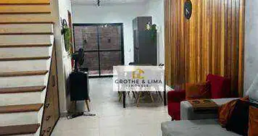 Sobrado com 2 dormitórios à venda, 90 m² por R$ 510.000 - Pontal de Santa Marina - Caraguatatuba/SP