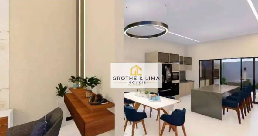 Casa com 3 dormitórios à venda, 178 m² por R$ 1.030.000,00 - Condomínio Residencial Tecoara - Taubaté/SP