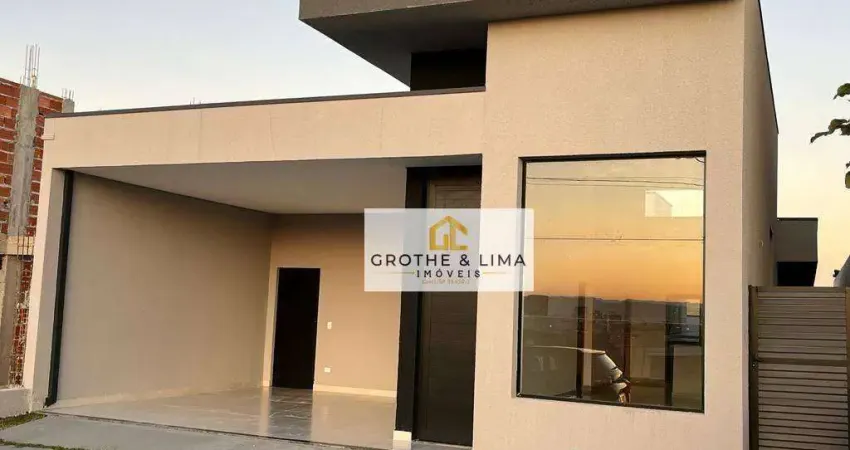 Casa com 3 dormitórios à venda, 157 m² por r$ 870.000,00 - condomínio residencial malibu - caçapava/sp