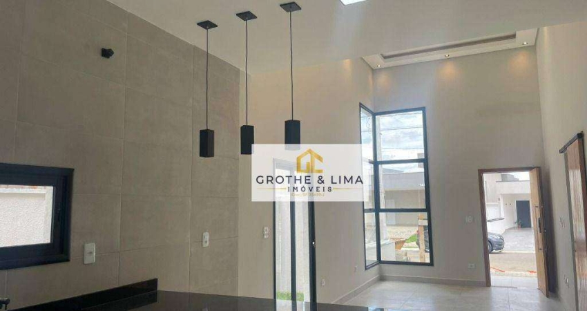 Casa térrea com 3 dormitórios, 1 suíte à venda, 133 m² - Reserva do Vale - Caçapava/SP