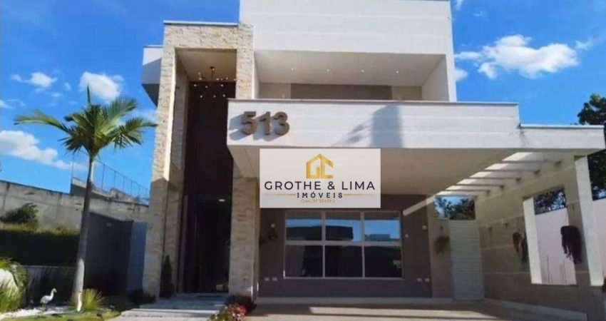 Sobrado TOP Espetacular á venda - 4 suítes, AC: 368m² - AT: 355m² local excelente, fácil acesso a Taubaté e Tremembé - Bairro dos Guedes - Tremembé/SP