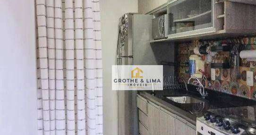 Apartamento com 1 dormitório à venda, 46 m² por R$ 234.000,00 - Vera Cruz - Caçapava/SP