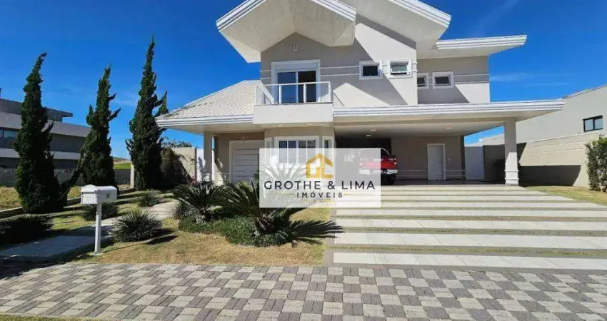 Casa - Condomínio - Em Construção - Condomínio Reserva do Paratehy - 4 Suítes - 366m².