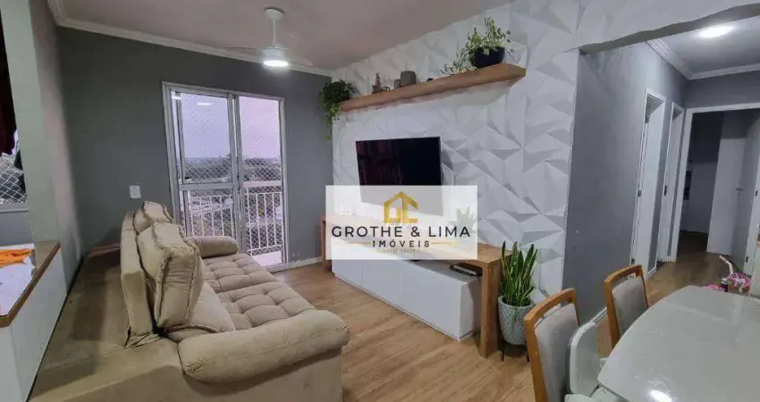 Apartamento com 2 dormitórios à venda, 50 m² por R$ 370.000 - Parque Residencial Flamboyant - São José dos Campos/SP