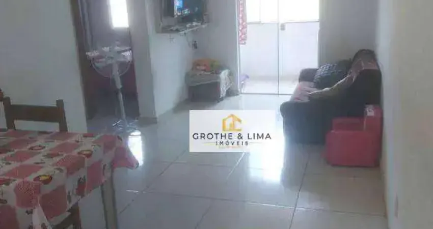 Apartamento com 2 dormitórios à venda, 58 m² por R$ 169.000 - Vila Nossa Senhora das Graças - Taubaté/SP