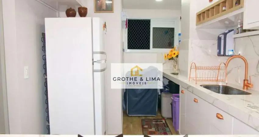 Apartamento com 2 dormitórios à venda, 58 m² por R$ 300.000 - Vila Nossa Senhora das Graças - Taubaté/SP