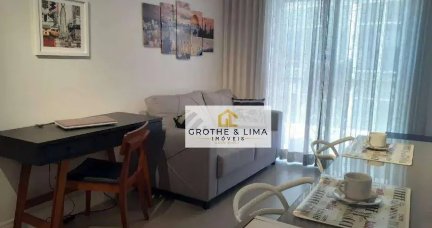Apartamento com 2 dormitórios, 47 m² - venda por R$ 490.000,00 ou aluguel por R$ 3.000,00/mês - Jardim Oswaldo Cruz - São José dos Campos/SP