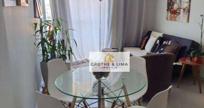 Apartamento com 2 dormitórios à venda, 60 m² por R$ 330.000 - Jardim Paulista - São José dos Campos/SP