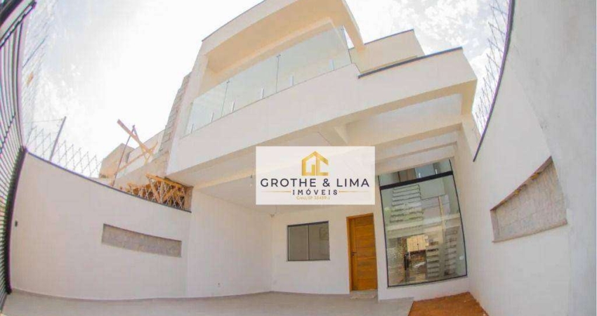 Sobrado com 3 dormitórios à venda, 180 m² por R$ 636.000,00 - Campos Elíseos - Taubaté/SP