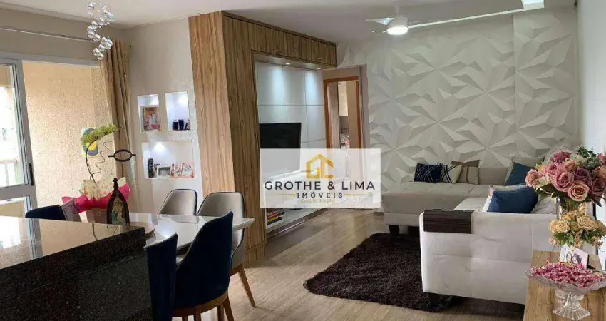 Apartamento com 3 dormitórios à venda, 82 m² por R$ 715.000,00 - Parque Industrial - São José dos Campos/SP