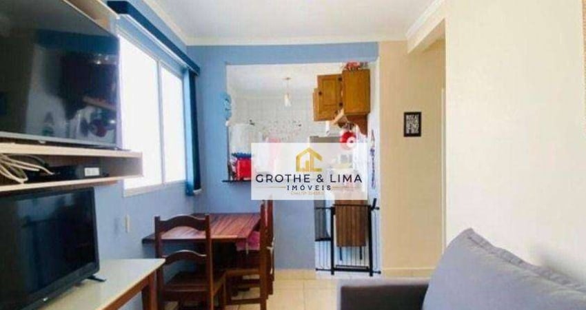 Apartamento com 2 dormitórios à venda, 48 m² por R$ 180.000 - Vila São José - Taubaté/SP