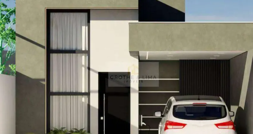 Seu novo lar está chegando! casa moderna no parque dos sinos com cozinha gourmet