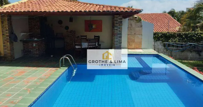 Casa com 4 dormitórios à venda, 335 m² por r$ 350.000,00 - marina do morro branco - beberibe/ce