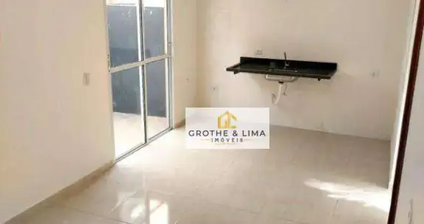 Sobrado com 2 dormitórios à venda, 53 m² por r$ 260.000,00 - chácaras araújo i - são josé dos campos/sp