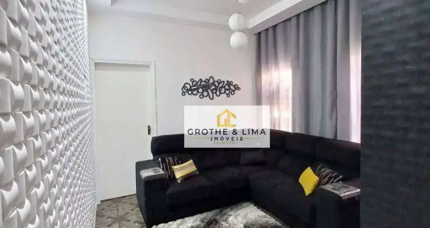 Casa com 2 dormitórios, 1 suíte à venda, 65 m² - parque são cristóvão - taubaté/sp
