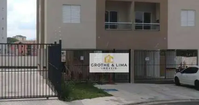 Apartamento com 2 dormitórios à venda, 59 m² - granja daniel - taubaté/sp