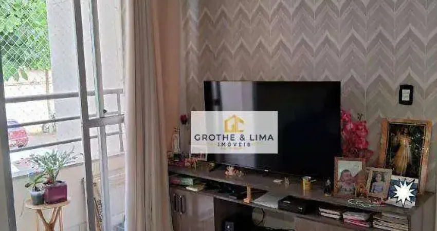 Apartamento com 2 dormitórios com suite e sacadaà venda, 55 m² por r$ 349.800 - jardim américa - são josé dos campos/sp