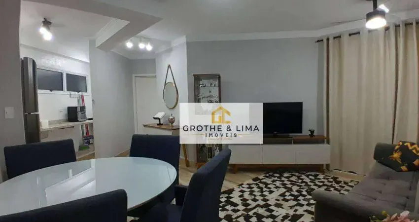 Apartamento com 3 dormitórios à venda, 80 m² por r$ 424.000,00 - parque senhor do bonfim - taubaté/sp
