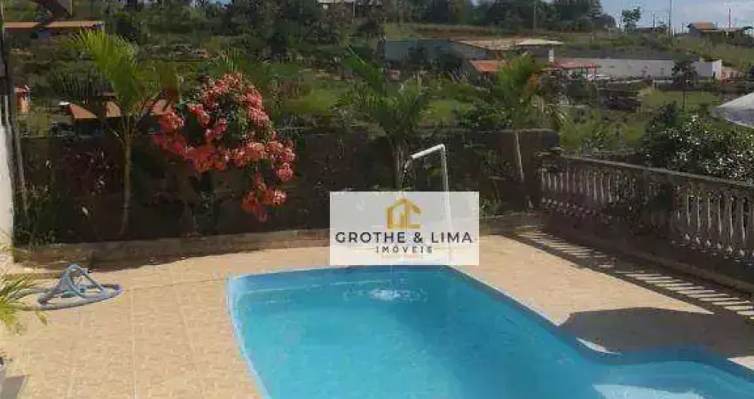 Chácara com 3 dormitórios à venda, 628 m² por r$ 561.800,00 - piracangaguá - taubaté/sp