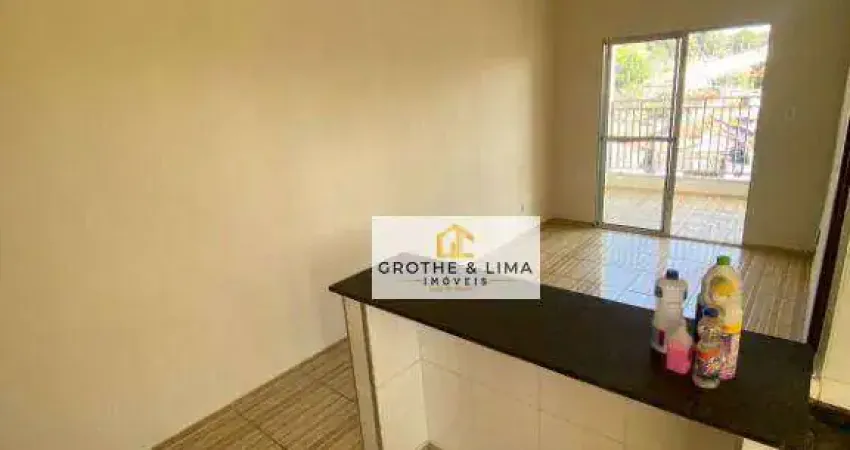 Apartamento com 2 dormitórios à venda, 66 m² por r$ 254.400,00 - jardim santa cruz - taubaté/sp
