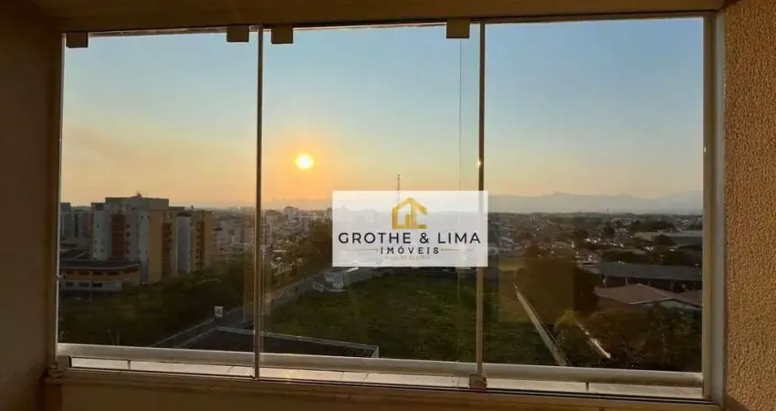 Apartamento com 2 dormitórios à venda, 58 m² por r$ 270.000,00 - monção - taubaté/sp