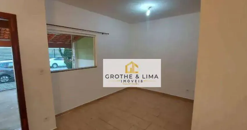 Casa com 2 dormitórios, 1 suíte à venda, 75 m² - piracangaguá - taubaté/sp