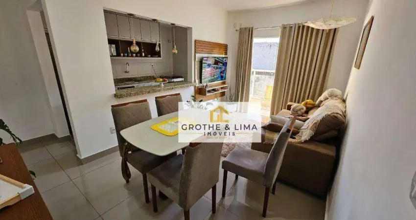 Apartamento com 2 dormitórios à venda, 68 m² por r$ 392.200,00 - centro - taubaté/sp