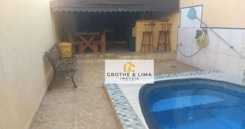 Sobrado com 2 dormitórios, varanda gourmet, piscina à venda, 80 m² - residencial esperança - caçapava/sp