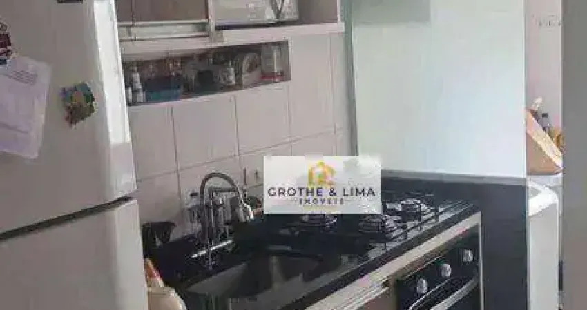 Apartamento com 2 dormitórios à venda, 60 m² por r$ 381.600 - vila nossa senhora das graças - taubaté/sp