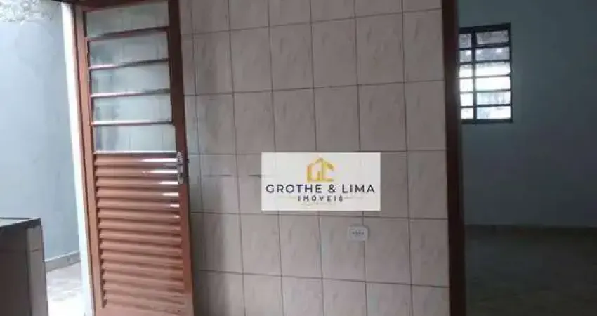 Casa com 2 dormitórios para alugar, 90 m² por r$ 1.531,00/mês - parque piratininga - taubaté/sp