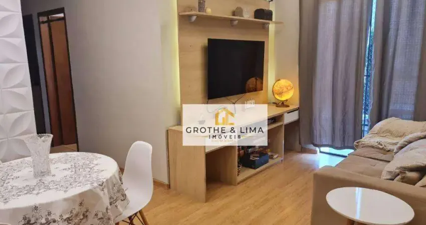Apartamento com 3 dormitórios à venda, 72 m² por r$ 250.000,00 - parque são luís - taubaté/sp