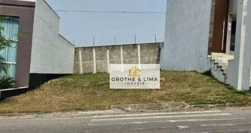 Terreno em condomínio fechado à venda na Avenida Antônio Abdon Abrahão, Condomínio Residencial Fogaça, Jacareí