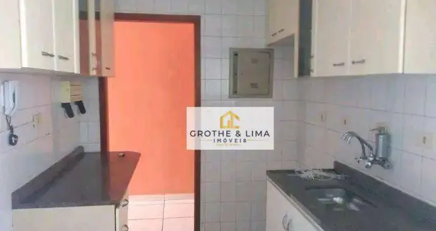 Apartamento com 2 dormitórios, 86 m² - venda por r$ 300.000 ou aluguel por r$ 2.500/mês - centro - taubaté/sp