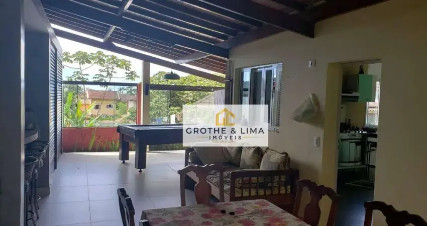 Sobrado com 3 dormitórios à venda, 155 m² por r$ 1.200.000,00 - lagoinha - ubatuba/sp