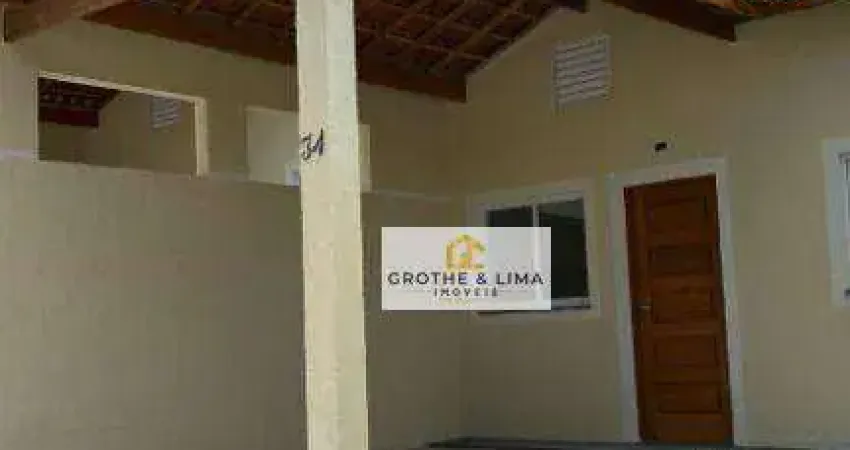 Casa com 2 dormitórios à venda, 63 m² por r$ 320.000,00 - jardim nova esperança - jacareí/sp