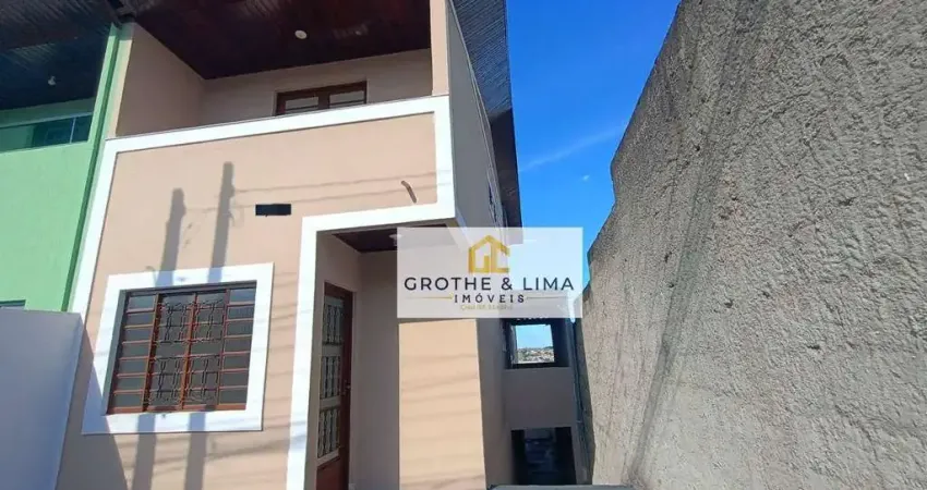Sobrado com 3 dormitórios à venda, 143 m² por r$ 360.990 - chácaras reunidas brasil - taubaté/sp