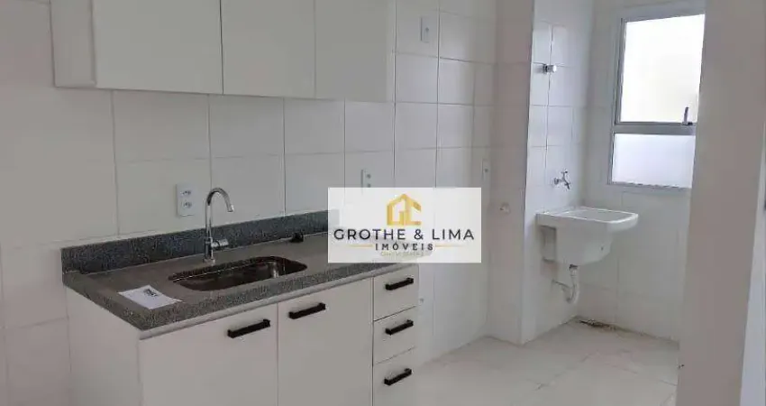 Apartamento com 2 dormitórios à venda, 46 m² - são joão - jacareí/sp