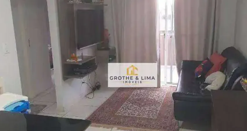 Apartamento com 2 dormitórios à venda, 58 m² por r$ 265.000,00 - vila são josé - taubaté/sp