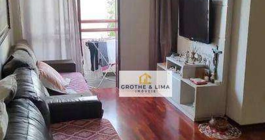 Apartamento com 3 dormitórios à venda, 82 m² - parque industrial - são josé dos campos/sp