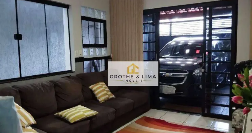 Sobrado com 3 dormitórios à venda, 188 m² por r$ 371.000 - conjunto residencial galo branco - são josé dos campos/sp