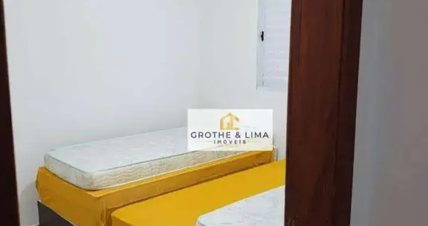 Apartamento com 2 dormitórios à venda, 44 m² por r$ 350.000 - perequêaçu - ubatuba/sp