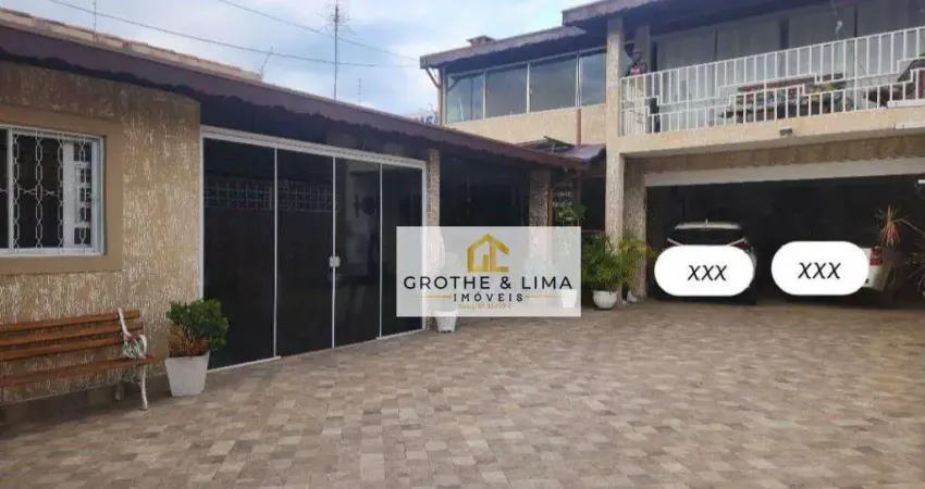 Lindo sobrado com 3 dormitórios à venda, 162 m² por r$ 580.000 - chácara do visconde - taubaté/sp