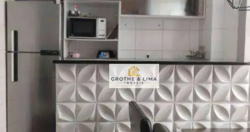 Apartamento com 2 dormitórios à venda, 47 m² por r$ 265.000 - jardim das bandeiras - taubaté/sp