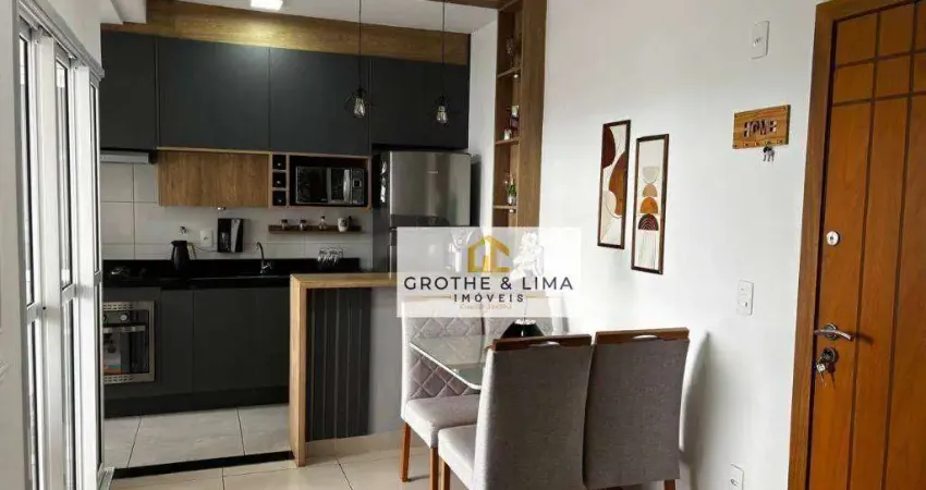 Apartamento com 2 dormitórios à venda, 63 m² por r$ 650.000,00 - jardim satélite - são josé dos campos/sp