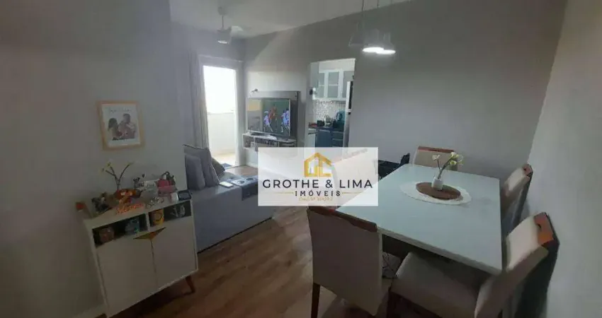 Apartamento com 2 dormitórios à venda, 61 m² por r$ 270.000,00 - jardim santa catarina - taubaté/sp
