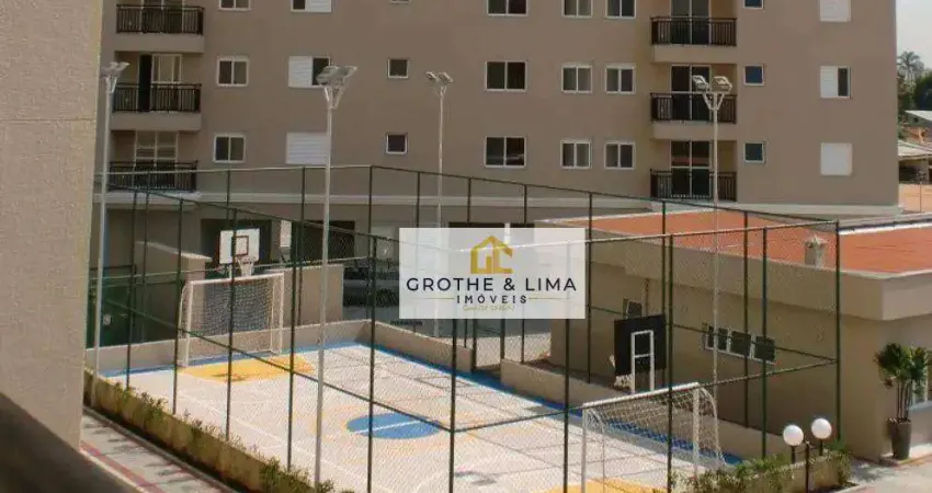 Apartamento à venda, 64 m² por r$ 413.500,00 - centro - jacareí/sp