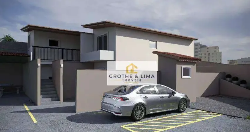 Sobrado com 2 dormitórios à venda, 62 m² por r$ 254.400,00 - chácaras pousada do vale - são josé dos campos/sp