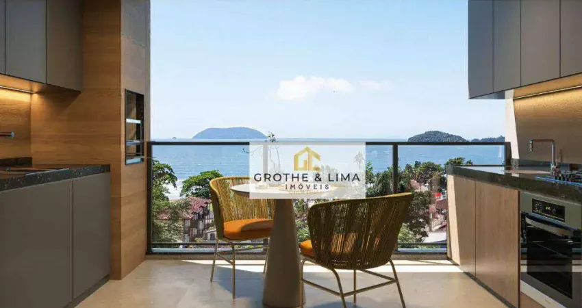 Studio com 1 dormitório à venda, 35 m² por r$ 394.087,00 - maranduba - ubatuba/sp