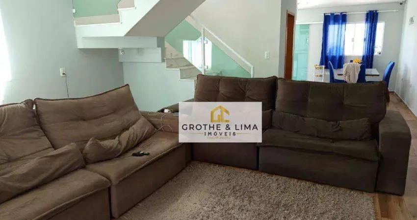 Sobrado com 3 dormitórios à venda, 106 m² por r$ 848.000,00 - setville altos de são josé - são josé dos campos/sp