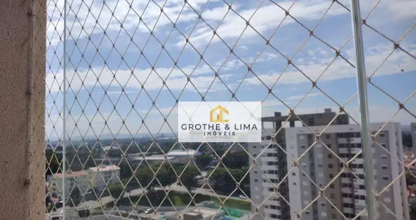 Apartamento com 2 dormitórios à venda, 63 m² por r$ 550.000 - vila industrial - são josé dos campos/sp